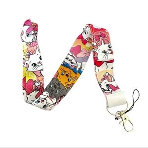 Colorful Cat Print Kids Lanyard
